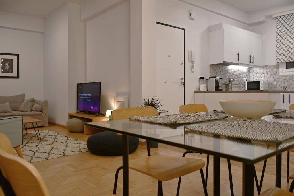 Flat Near Acropolis Hill Atenas Exterior foto